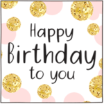 韓国語の誕生日おめでとう。