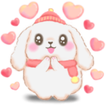 Babyうさぎさん「冬」