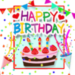 動く♪おめでとう♥お祝い♥お誕生日