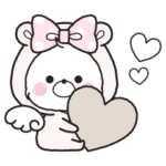 気持ちを伝える♡かわいいくまたち