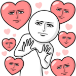 真顔のBIGスタンプ