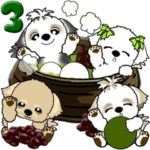 シーズー犬と仲間 3『冬＆お菓子』