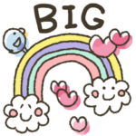 シンプル★BIGスタンプ