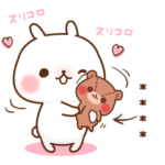 ちびうさが送る大好きカスタムスタンプ