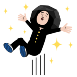 石田川炭夫のスタンプ