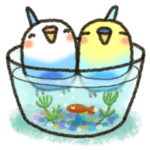 夏に向かってやさしいスタンプ