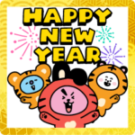 BT21あけおめBIGスタンプ