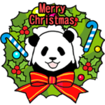 やる気のないパンダ（クリスマス＆正月）