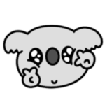 シュールなミニコアラ