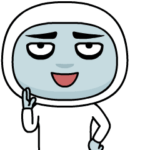 白タイツのホラー★アバタースタンプ