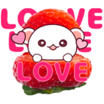❤動く！らぶくま❤可愛いちご❤24個❤