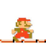 スーパーマリオブラザーズ8bitスタンプ