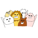 応援するふとまゆたち