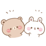 ブラウン&フレンズゆるかわスタンプ。