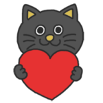 rough☆にゃんこのお仕事スタンプ