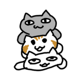 ダウングレードアイコン　ネコ