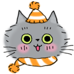 冬のグレー猫ねずくん♪クリスマス&お正月