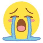 飛び出る絵文字風スタンプ