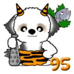 シーズー犬 95『初春』