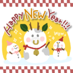 ❄冬に使える大人かわいい雪だるま❄