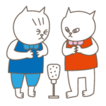 ネコの漫才コンビ「ネコンズ」