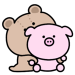 シュールなミニぶた