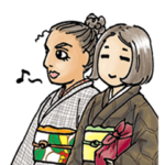 ＜ANBAN＞京都に実在する姉妹のスタンプ