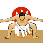 大相撲スタンプ〜日常を力士とともに