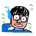 ゲーム実況者・鈴木けんぞうのスタンプ