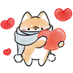  ほんわかしばいぬ×LINEバイト‹冬›