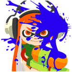 Splatoonとびでるイカスタンプ