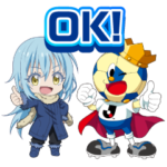  使える！Ｊリーグ×転スラ コラボスタンプ