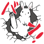うさぎ足りてますか？きなこ&しらたま