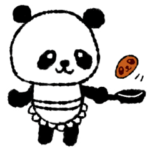 パンダのスタンプ 