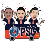 Paris Saint-Germain Official Stickers