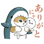  サメにゃん×洋服の青山