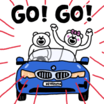  BMW×けたくまコラボスタンプ