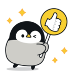  dカード×動く！心くばりペンギン