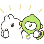  口の悪いうさちゃん×LINEMO