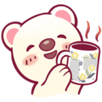  ベビフル7周年！ポラベアごきげんスタンプ