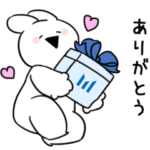  すこぶるウサギのコラボスタンプ♪