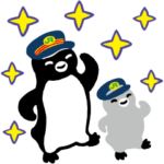  鉄道開業150年記念Suicaのペンギン