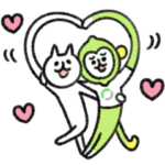  シュッとしたネコ × LINEMO