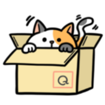  QVC☆ネコLINEスタンプ