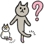  シュッとしたネコ × 靴下屋