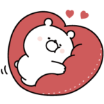  LINEレシート × ガーリーくまさん