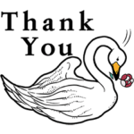  ディプティックのスワン