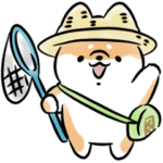  夏に使いたい♪ほんわかしばいぬスタンプ