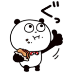  ごきげんぱんだ×モスバーガー