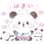  はま寿司×もちもちぱんだ 寿司スタンプ